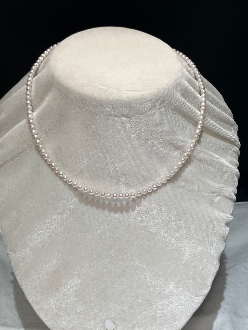 伊勢志摩産あこや真珠 パールネックレス 3.5-4 卸売り