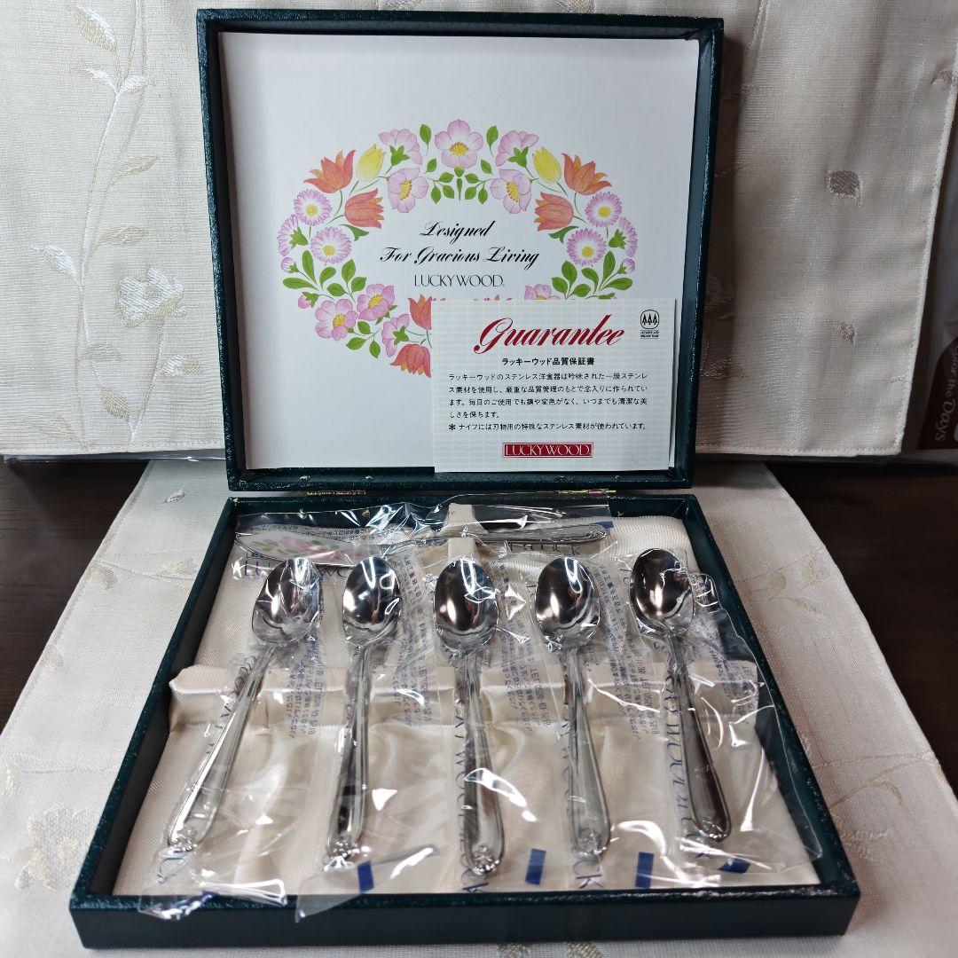 LUCKYWOOD スプーンセット 6本入り - メルカリ