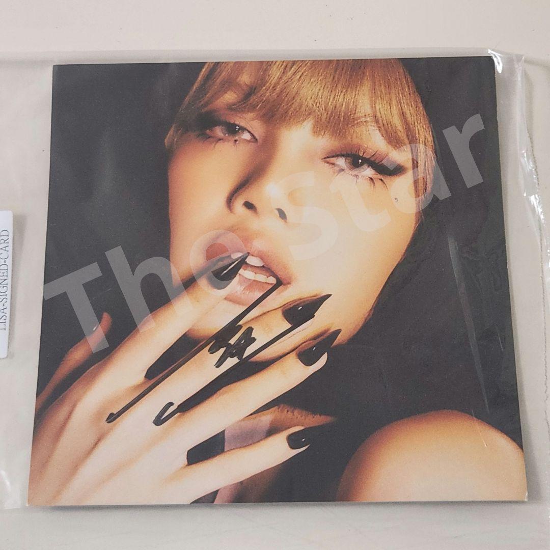 ALTER EGO LISA サイン入 vinyl blackpink レコード - メルカリ