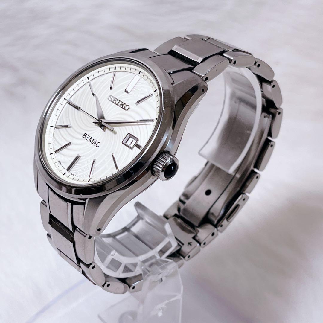 希少】 セイコー ブライツ BEMAC創業70周年記念 自動巻き メンズ腕時計