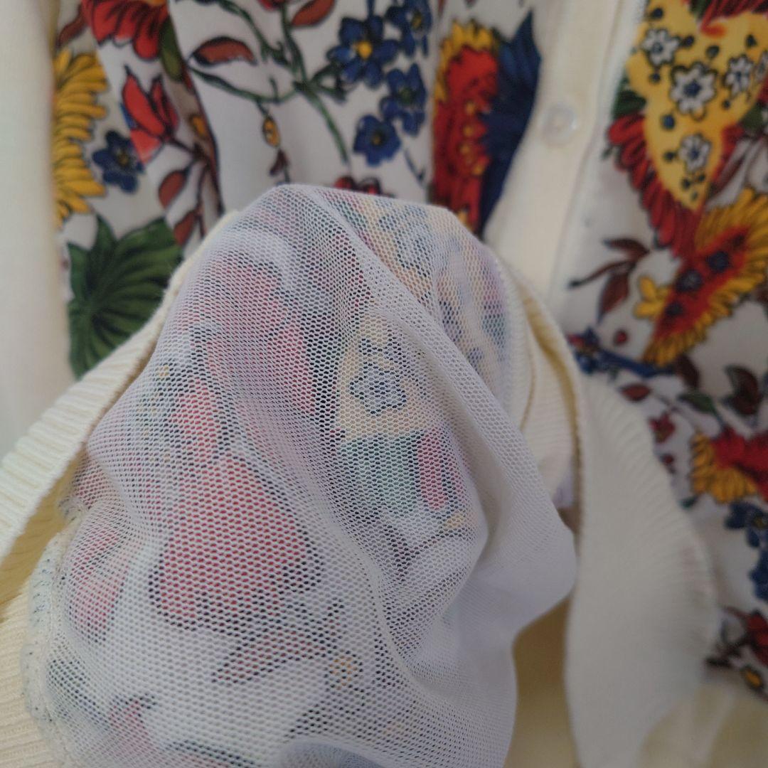 最終価格 美品 レリアン プラス 17号 カーディガン 花柄 - メルカリ