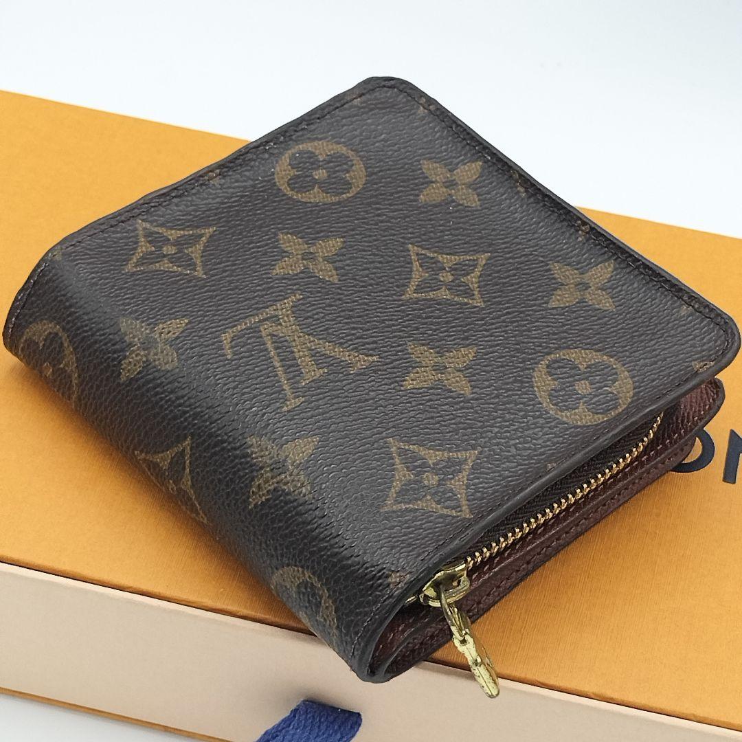 ルイヴィトンモノグラム コンパクトジップ 折り財布 2つ折 - メルカリ
