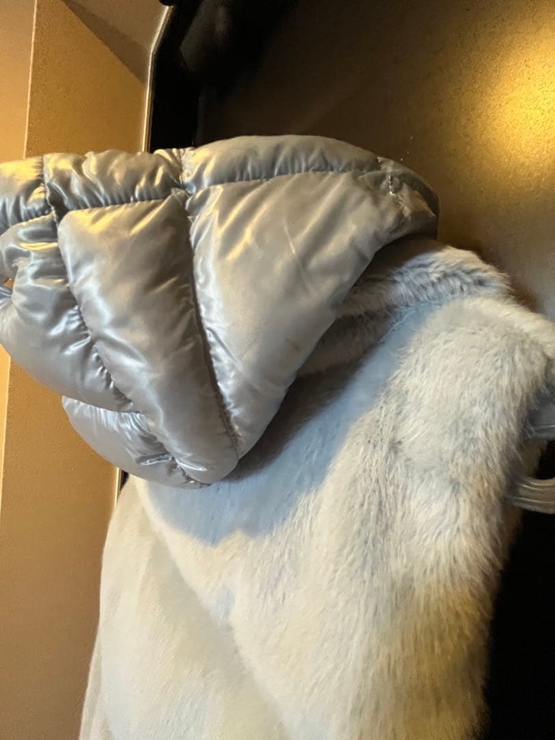 HERNO 38M阪急梅田店にて購入品。エコファーダウンベスト フード付き