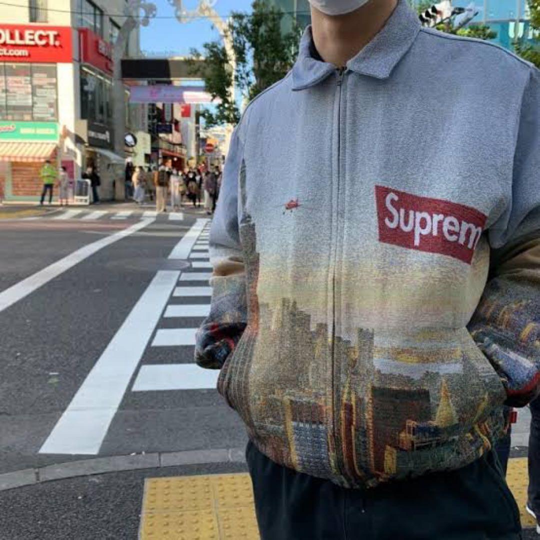 Supreme Aerial Tapestry Harrington 完売品 L - メルカリ