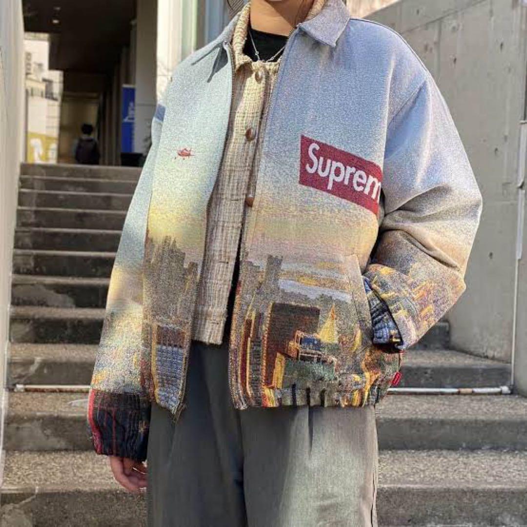 Supreme Aerial Tapestry Harrington 完売品 L - メルカリ
