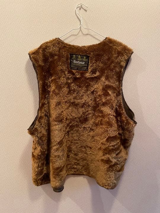 yama様専用】barbour バブアー 古着 ボアベスト ライナーベスト - メルカリ