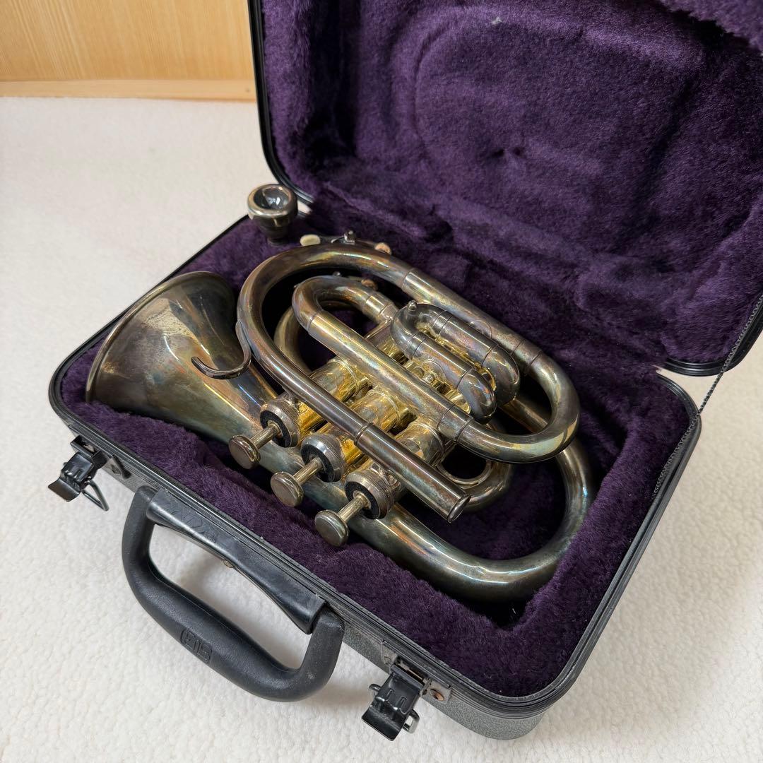 J.Michael ジェーマイケル ポケットトランペット 金管楽器 - メルカリ