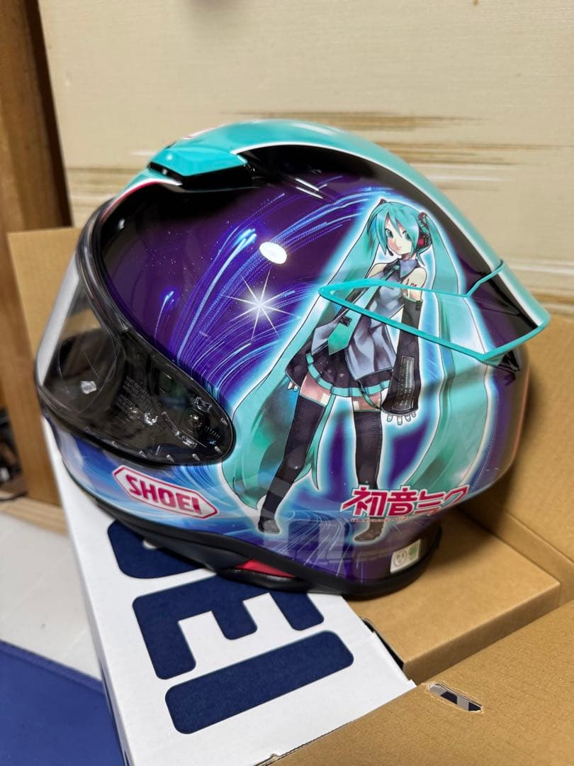 SHOEI Z-8初音ミクコラボヘルメット XL 新品未使用品 - メルカリ