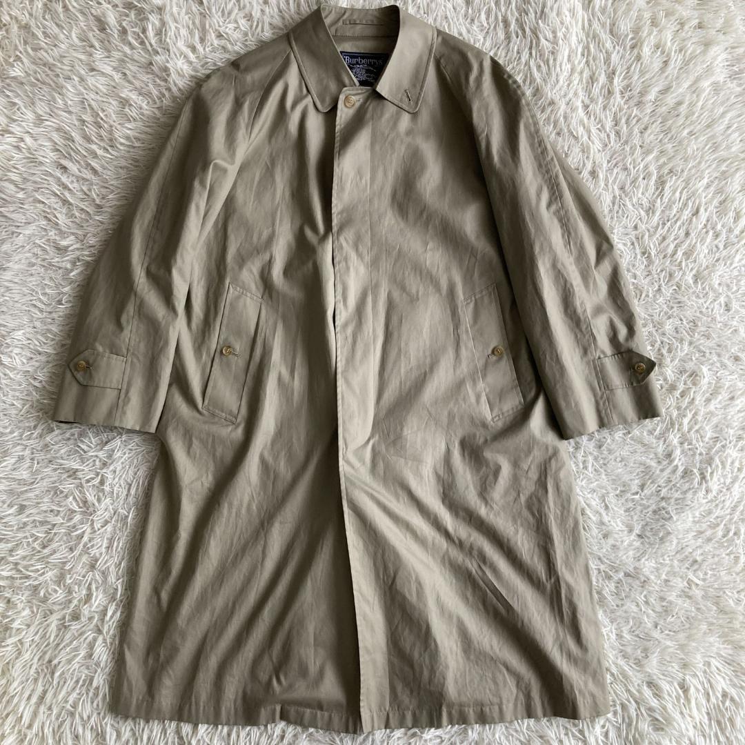 希少1980sビンテージ】L相当 バーバリー ロング丈スプリングコート