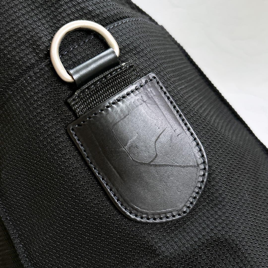 《美品》 HUNTING WORLD 大容量 2way ボストンバッグ ロゴ 黒