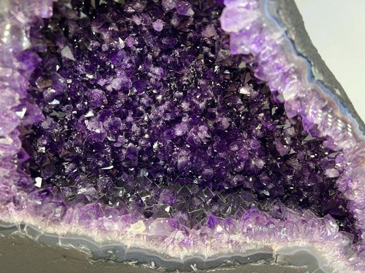 美しいアメジストドーム　15.4kl 29cm