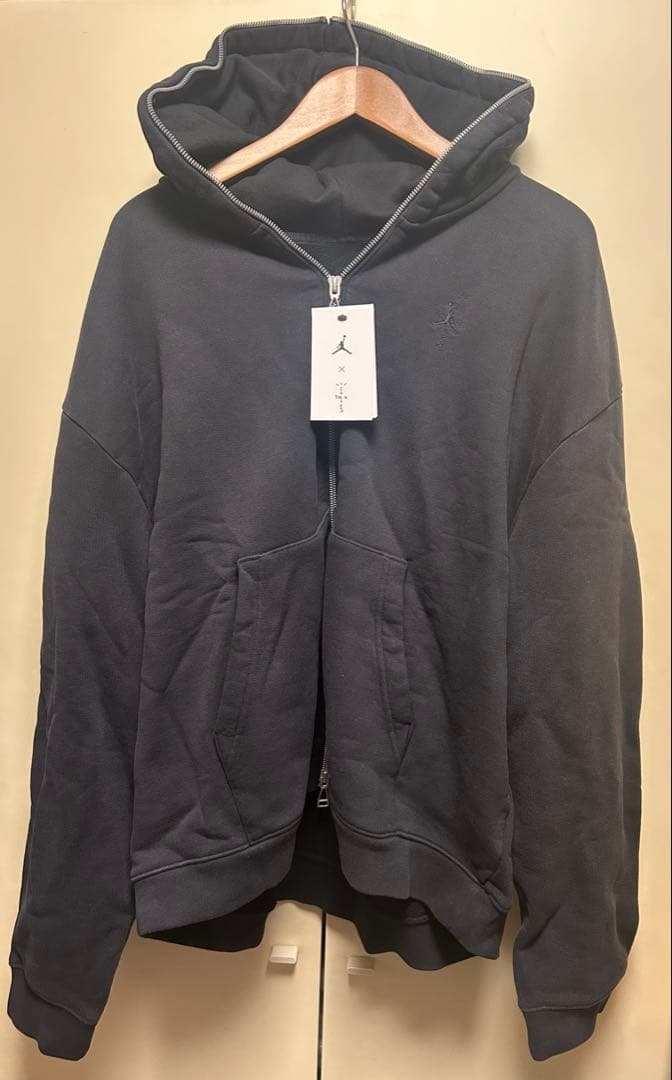 【新品未使用】Jordan x Travis Scott メンズ パーカー Jordan x Travis Scott Full-Zip Hoodie Black Men's - SS24 - US