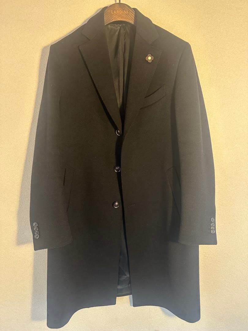 ラルディーニ チェスターコート ブラック 50 LARDINI 国内正規品 楽天市場】【50%OFF!】ラルディーニ コート チェスターコート 秋冬