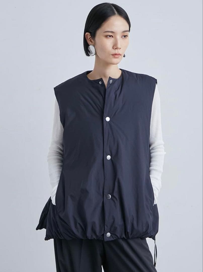 美品】MIESROHE ミースロエ recycleミディダウンベスト サイズ0 - メルカリ