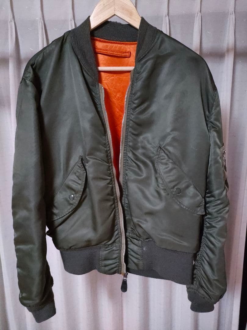 L-2B 70s 米軍実物 ALPHA フライトジャケット ビンテージ USAF 楽天市場】70s ALPHA 社製 ☆ 70年製 USAF 空軍 パッチ付き L-2B