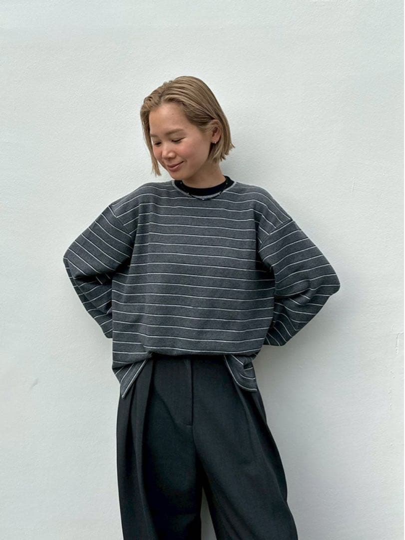 TODAYFUL Border Long T-shirts - メルカリ