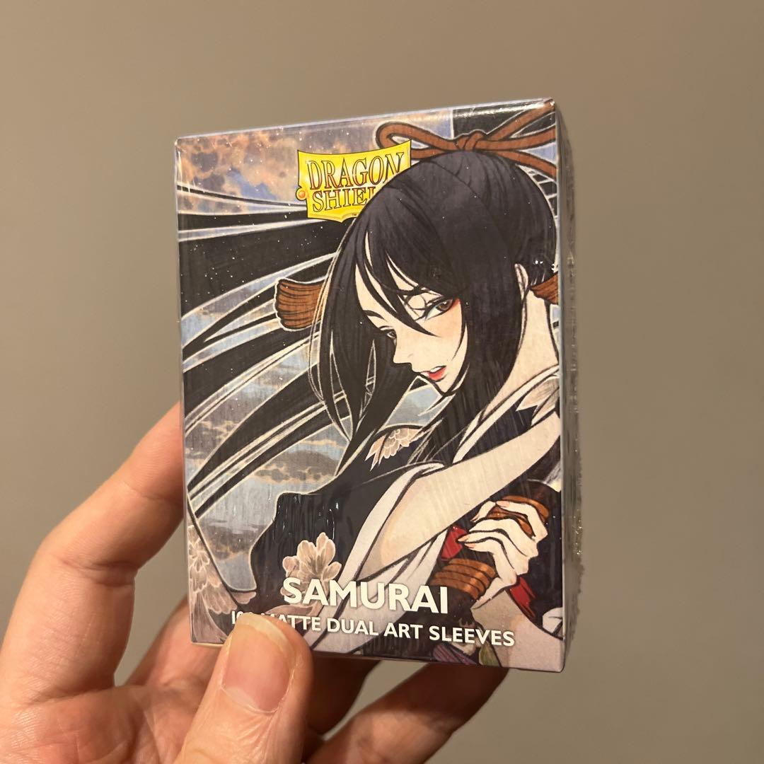 おなつ　ドラゴンシールド　サムライ 100枚 未開封 2個 DRAGON SHIELD ドラゴンシールド スリーブ サムライ100枚 - メルカリ