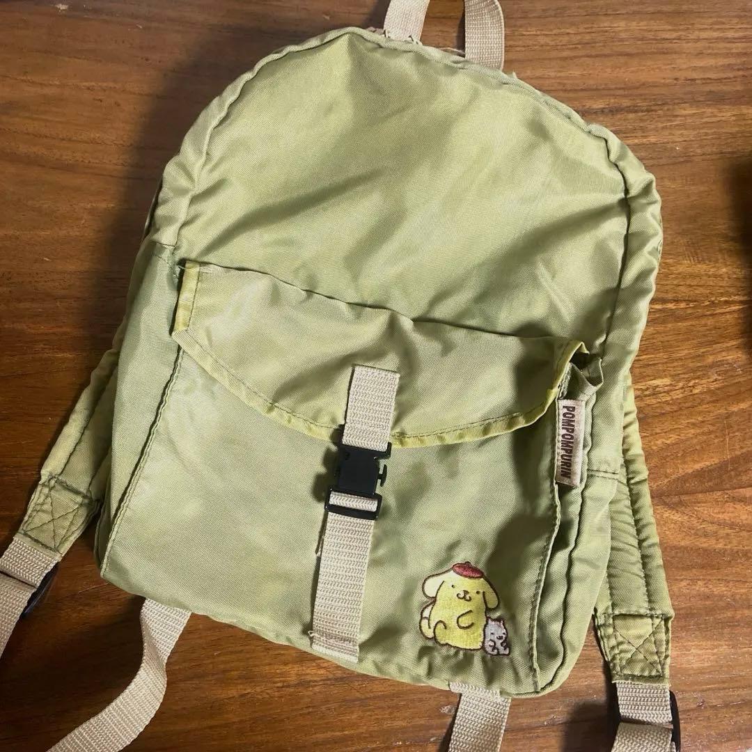 サンリオ ポムポムプリン 平成レトロリュックサック 訳あり - メルカリ