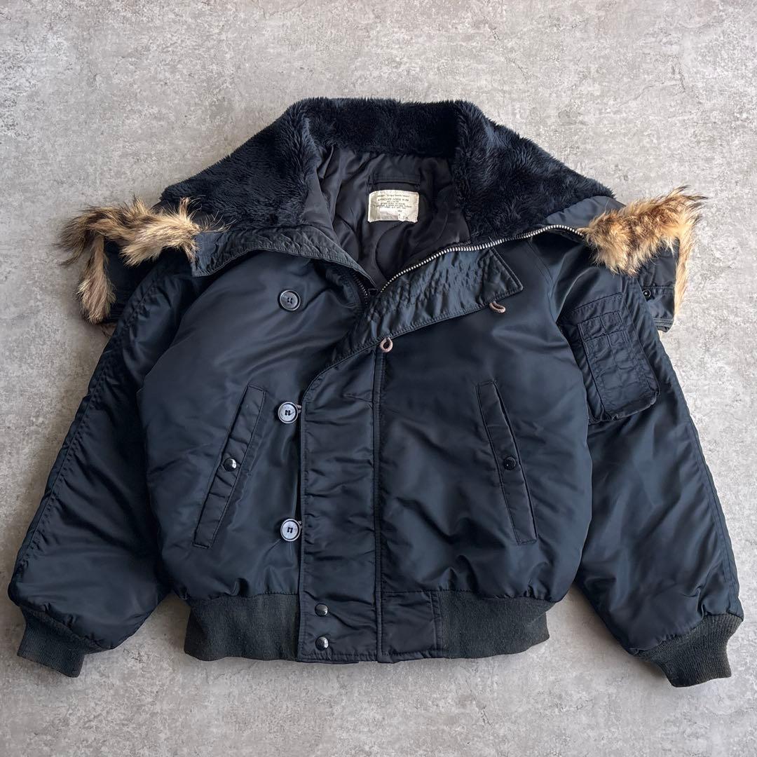 SPIEWAK スピワック□USA製 N-2B フライトジャケット ネイビー 紺