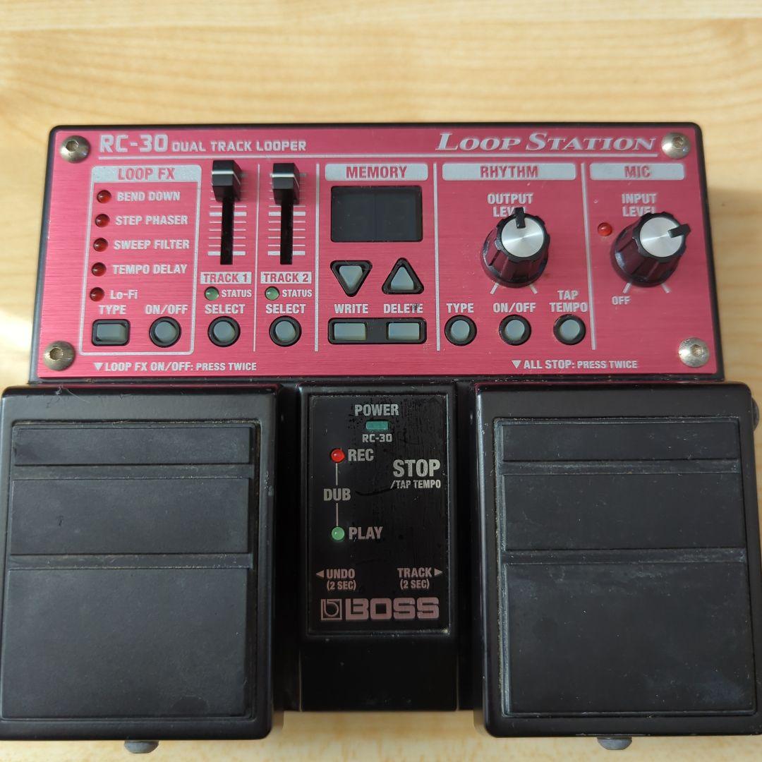 Boss rc-30 デュアルトラックルーパー Amazon.com: BOSS RC-30 Loop Station Twin Guitar Pedal, Red