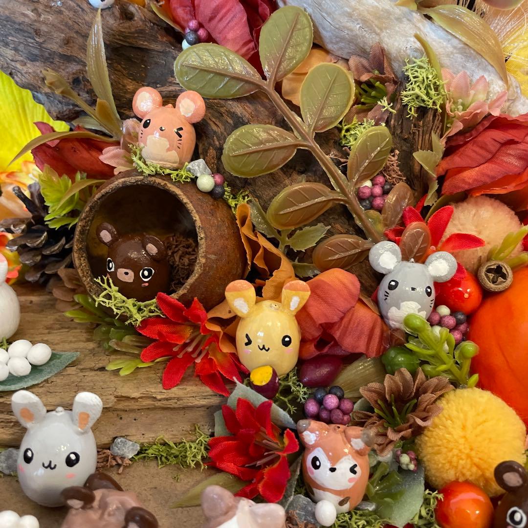 【一点もの】ぽんちゃん☆お月見