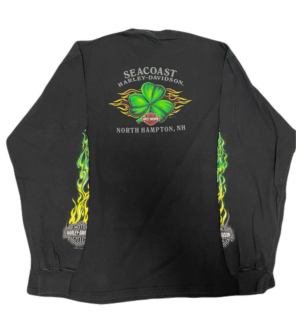 入手困難』ハーレーダビッドソン グリーンフレイム ヴィンテージロンT