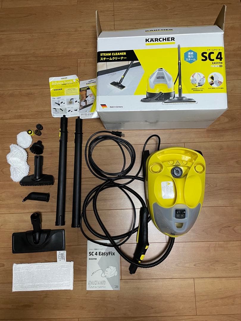 KARCHER スチームクリーナー SC4 EASYFIX 本体　付属品セット Amazon.com - keruhya- SC4 Easyfix (i-zi-fikkusu) Premium Karcher