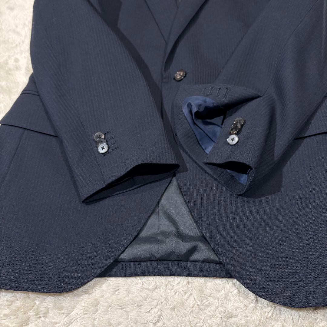 《希少サイズ》UNIVERSAL LANGUAGEスーツ 3ピース セットアップ