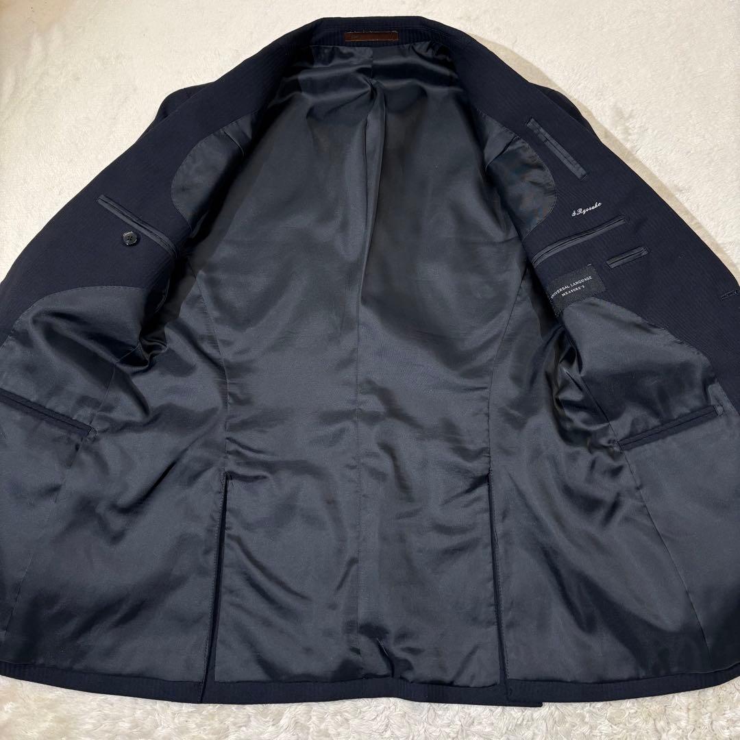 《希少サイズ》UNIVERSAL LANGUAGEスーツ 3ピース セットアップ