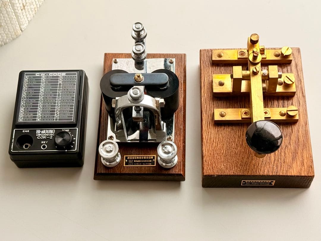 電気通信共済会東北支部が販売した逓信省型甲種単流電鍵および逓信省型