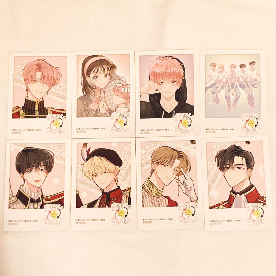 多聞くん今どっち！？ アニメイト フェア ミニフォトカード 全8種