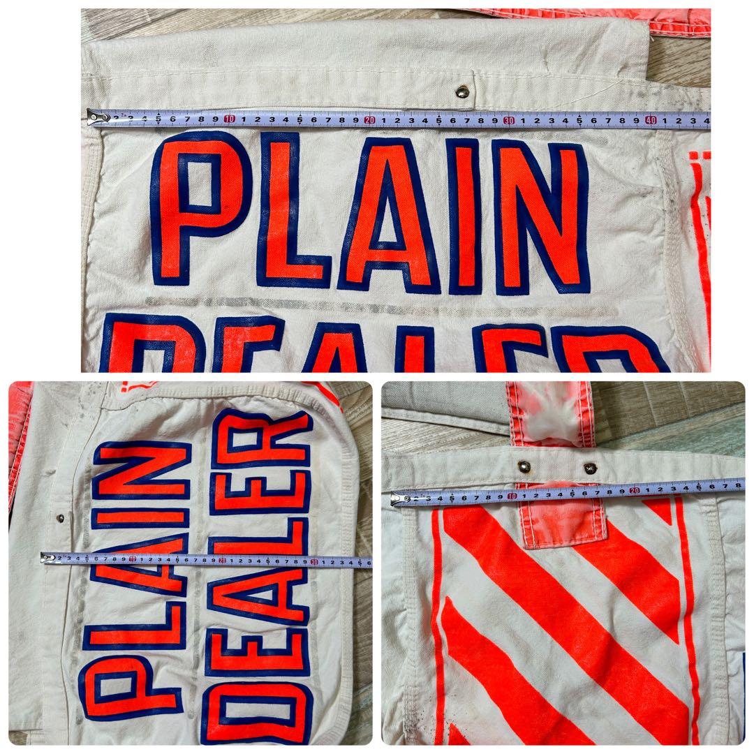 レア PLAIN DEALER ニュースペーパーバッグ オレンジ - メルカリ