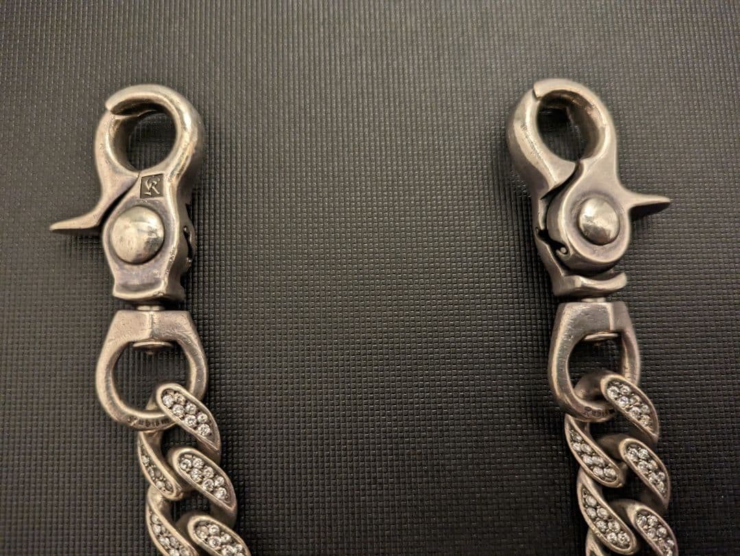 シルバー925 キュビズム kubizm nexus7 ウォレットチェーン - メルカリ