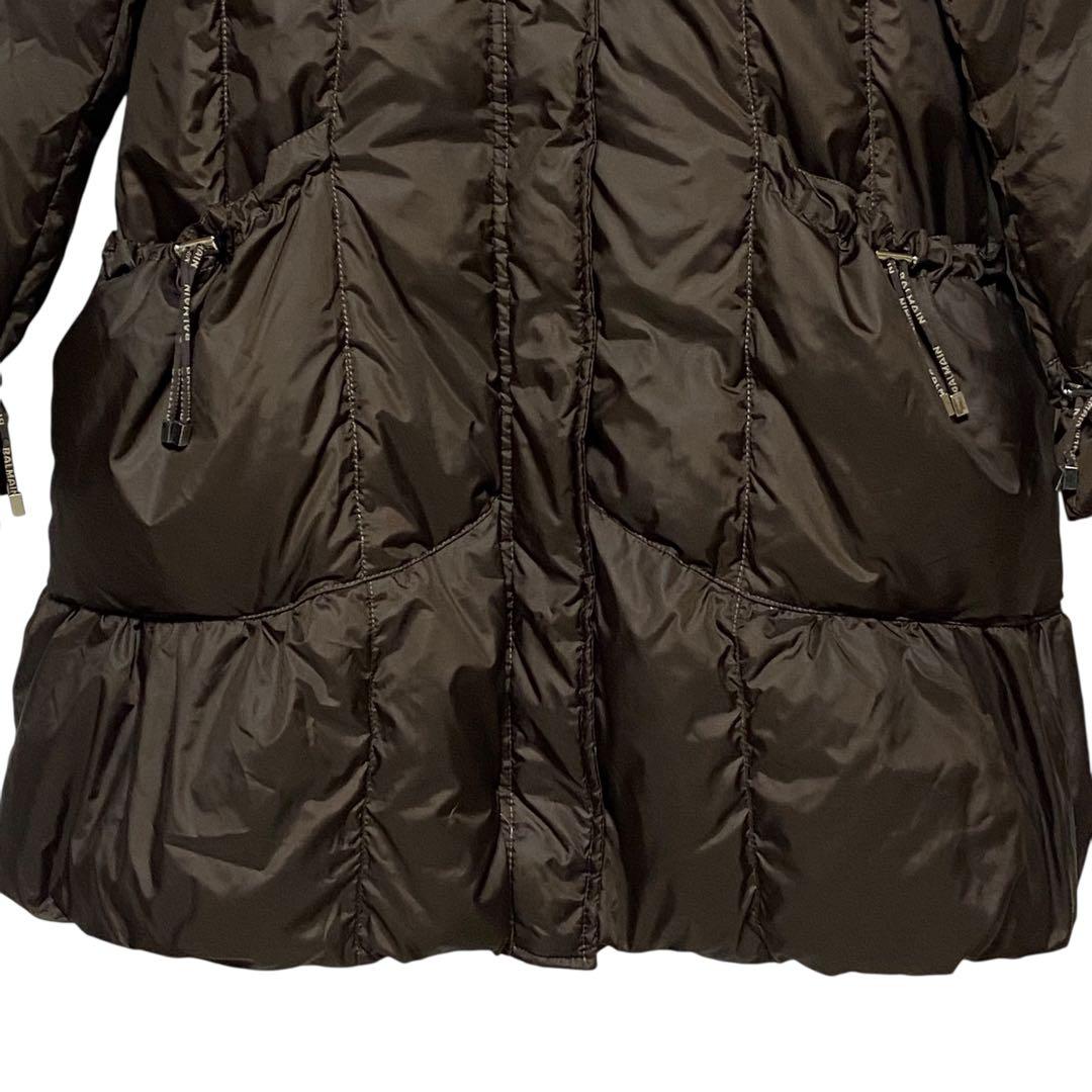 バルマン BALMAIN ブルーフォックスファー付 ダウンコート 100 - メルカリ