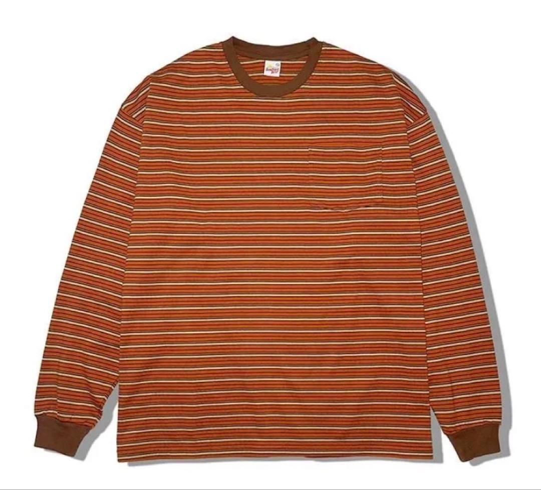 SUNDAYS BEST BORDER L/S POCKET TEE - メルカリ