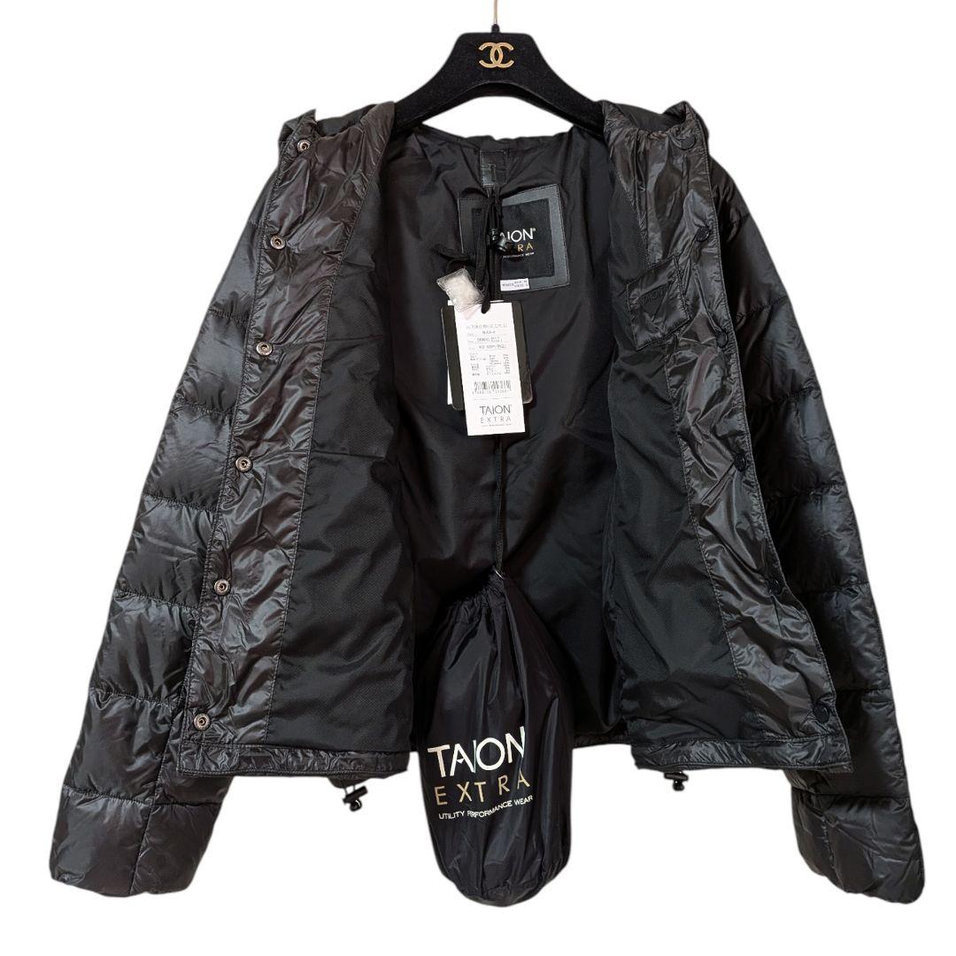新品未使用 TAION タイオンエクストラ ダウン セット 3way フード 黒