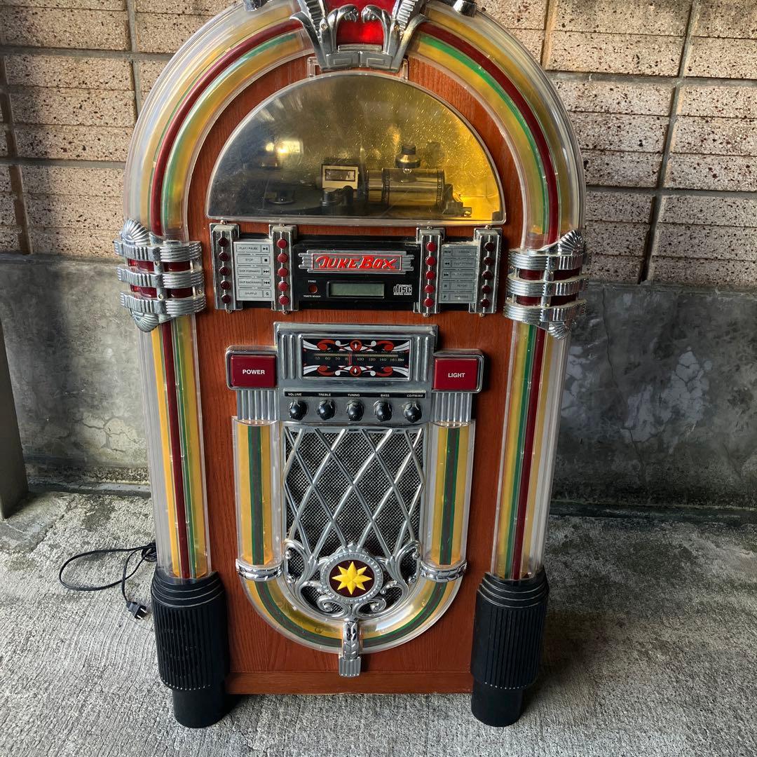 希少！ジュークボックス インテリア アンティーク ラジオ、CD