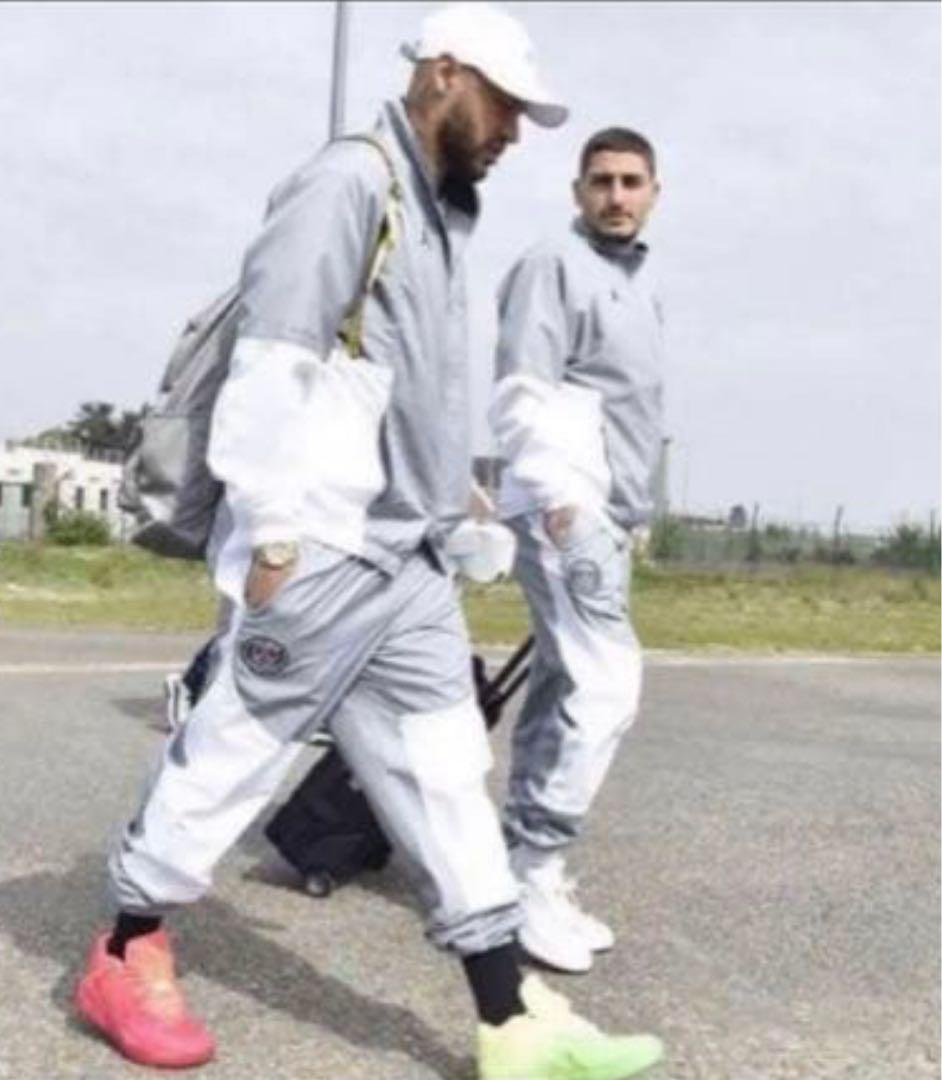 PSG jordan フライトスーツ ナイロン ジャケット ネイマール着用