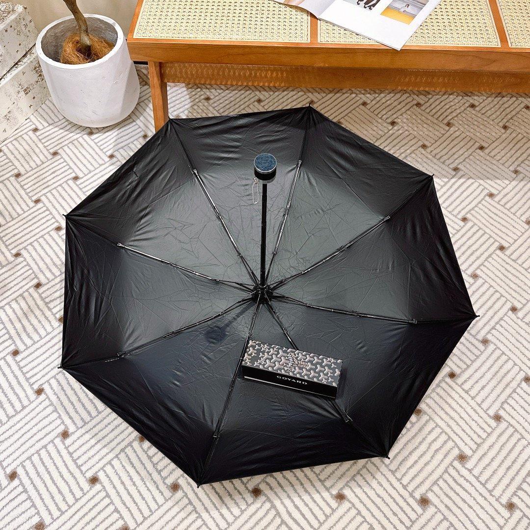 GOYARD ゴヤール 折り畳み傘 ブラック 男女兼用です~~