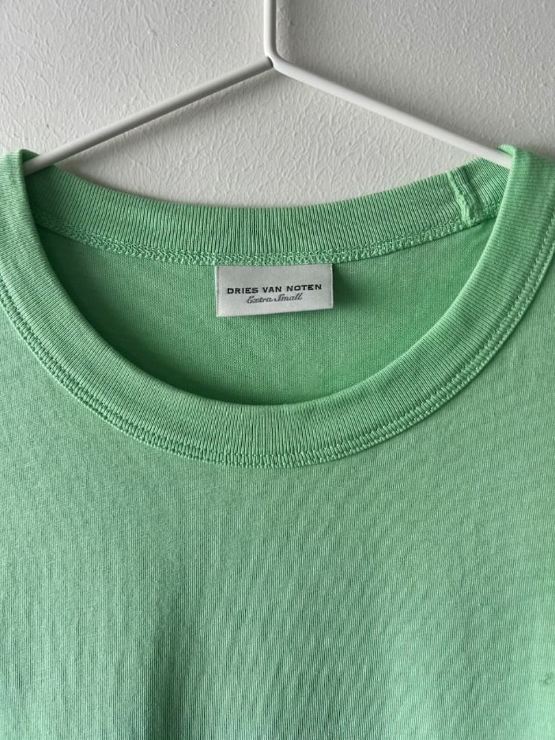 DRIES VAN NOTEN Tシャツ ミントグリーン - メルカリ