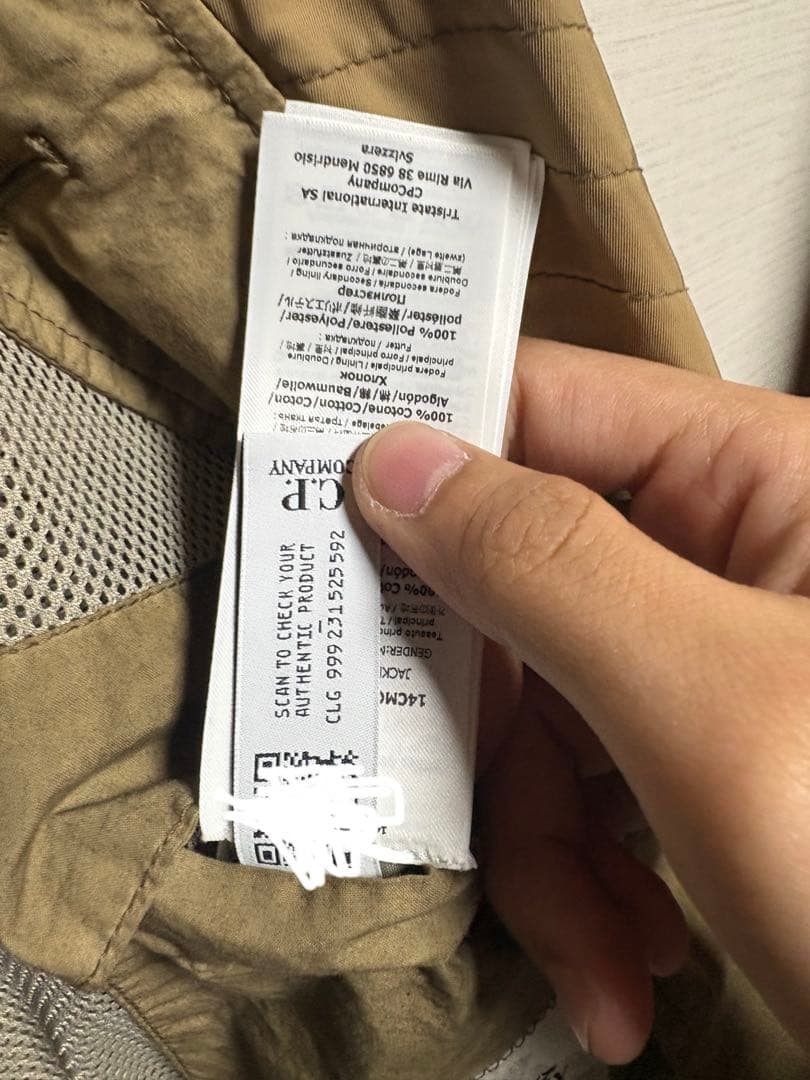 ジャケット・アウター C.P.COMPANY BaTicLight 500Mille Jacket48