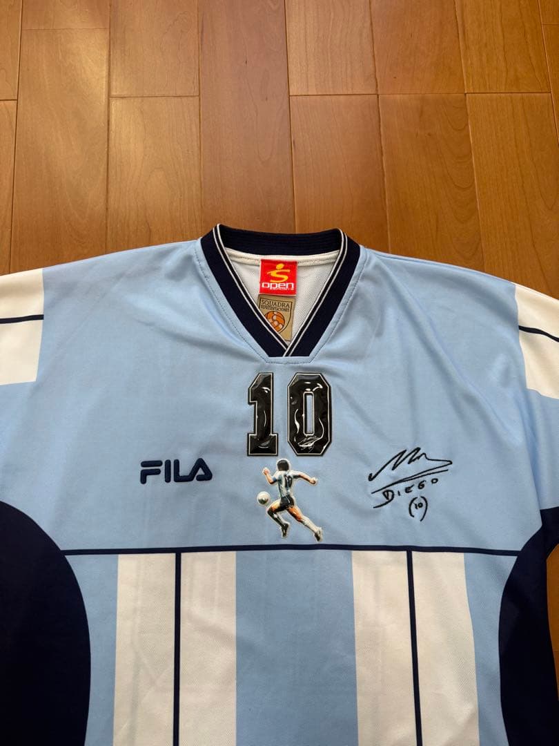 マラドーナ引退試合着用モデルユニフォームアルゼンチンFILA10番