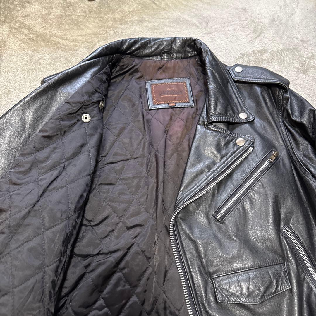 Lold anthony ライダースジャケット 本革 ダブル メンズ アメカジ