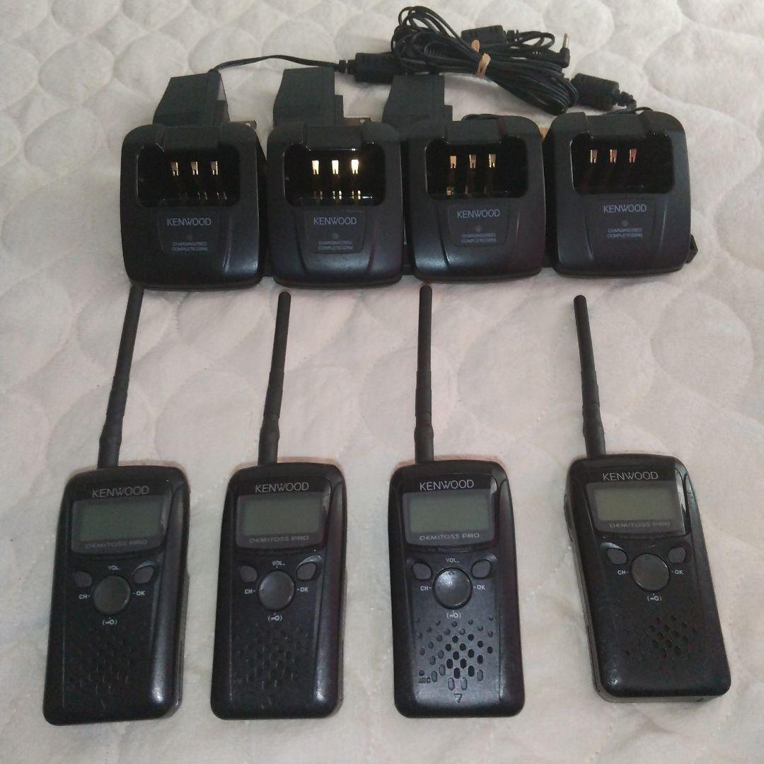 KENWOOD トランシーバー UBZ-BM20R 4台 KENWOOD トランシーバー UBZ-BM20R 4台 UBZ-BM20R(KENWOOD) - 無線機