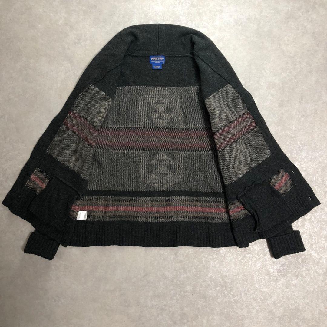 極美品 ペンドルトン ウェスタリー L カーディガン ビッグリボウスキ