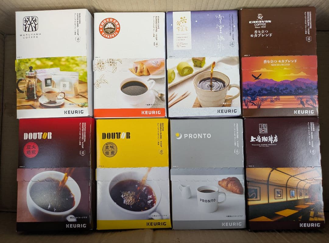 キューリグ8箱セット KEURIG K-Cup お好みで選べる 8箱セット キューリグ Kカップ コーヒー