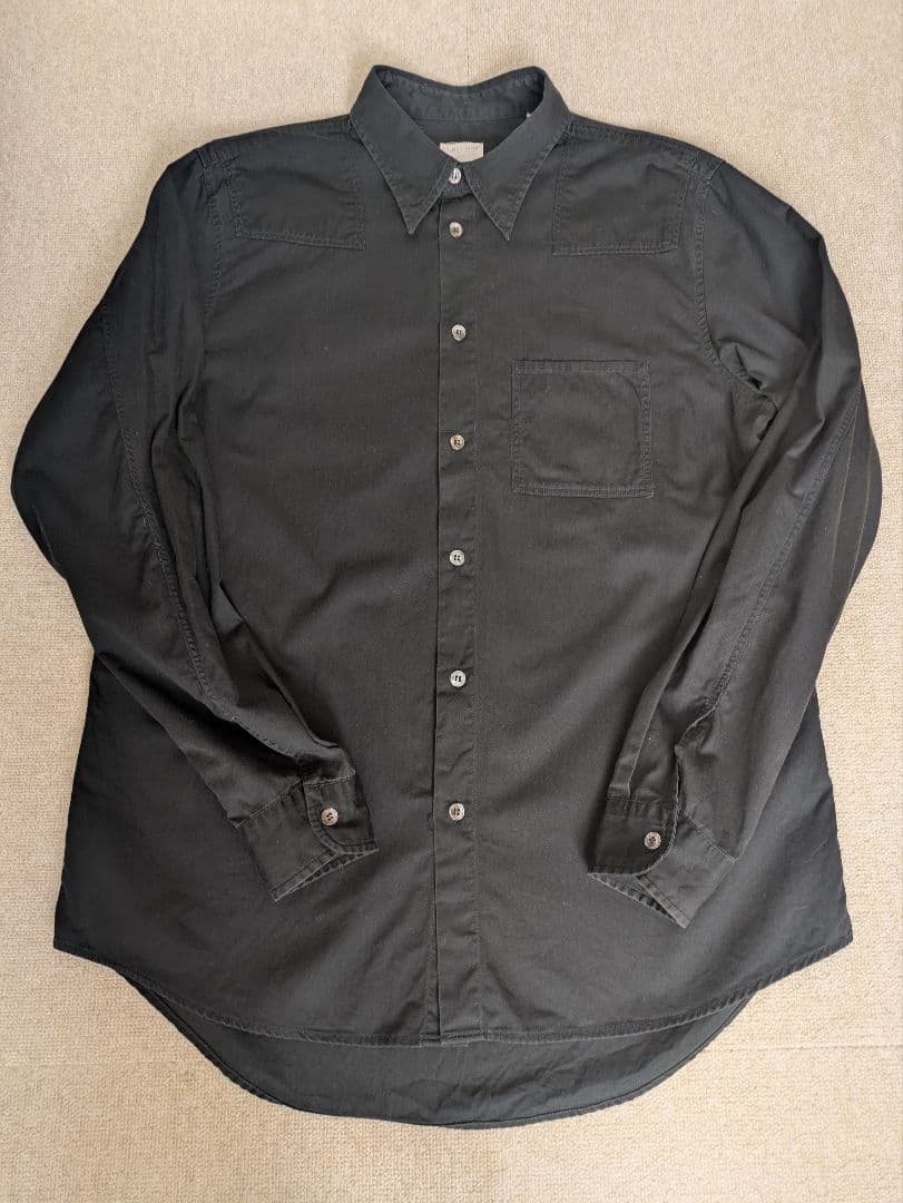 HELMUT LANG本人期 シャツ ブラック 52 ヘルムートラング HELMUT LANG(ヘルムートラング) 本人期ロングスリーブTシャツ ブラック