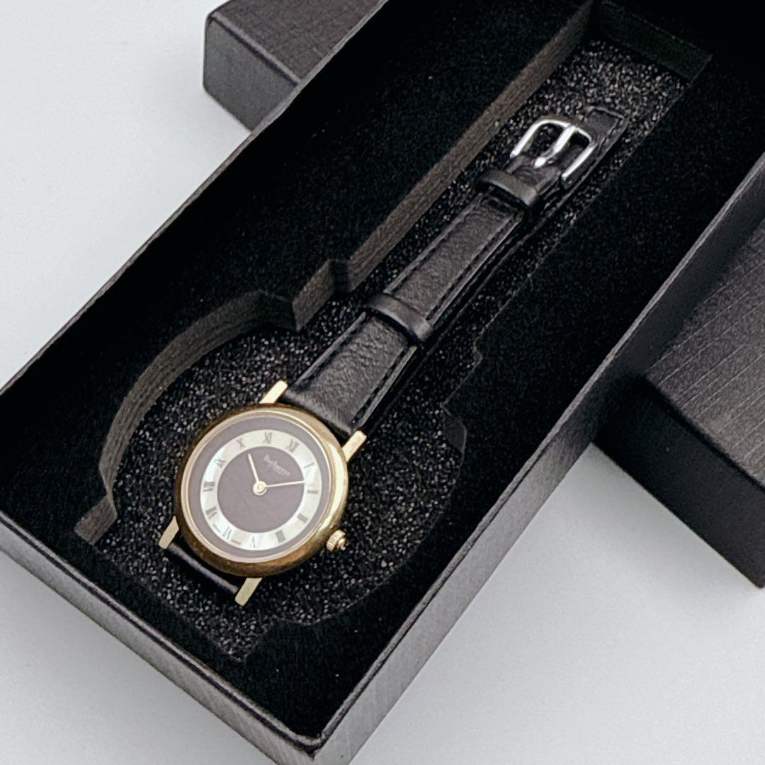 Burberry's ✨ バーバリー 白蝶貝 ゴールド ヴィンテージ 6000L