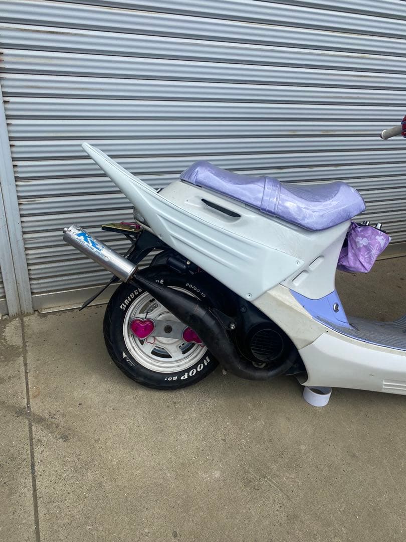 初期型/AF18/AF25ディオ用三連ダクト入りロングリアテールカウル