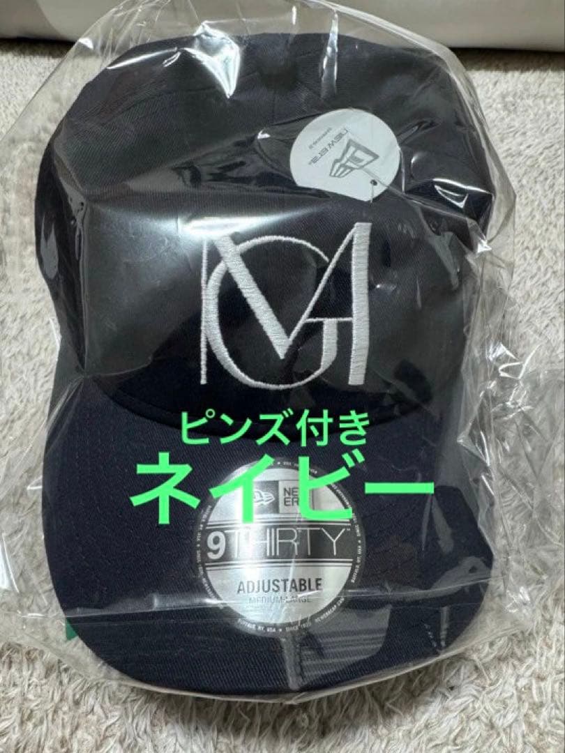 ミセス スニダン キャップ ニューエラ ネイビー ピンズ付き - メルカリ